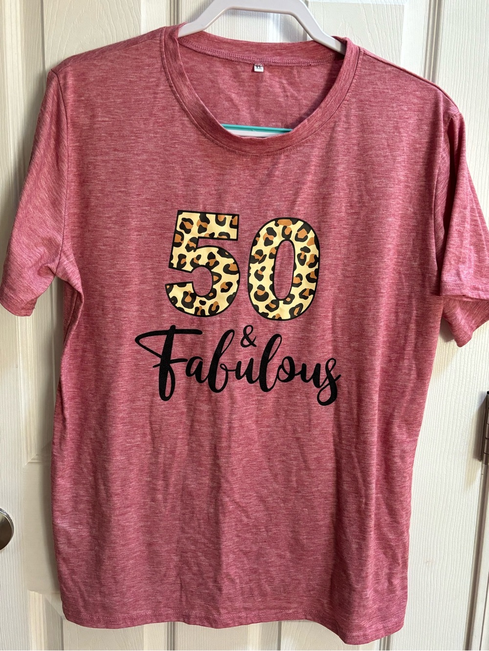 50 & Fabulous' Graphic women’s Tee